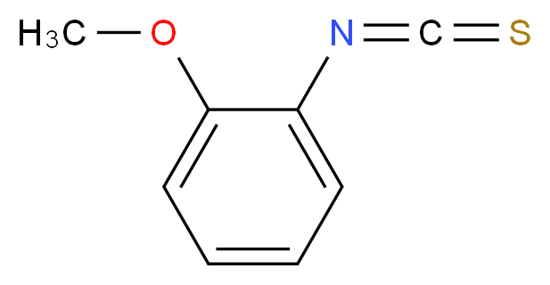 2-methoxyphenyl isothiocyanate_分子结构_CAS_3288-04-8)