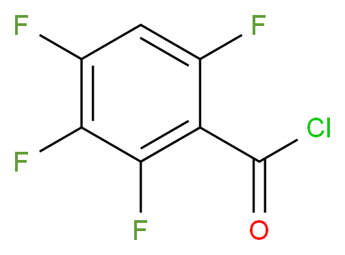 2,3,4,6-四氟苯甲酰氯_分子结构_CAS_123016-51-3)