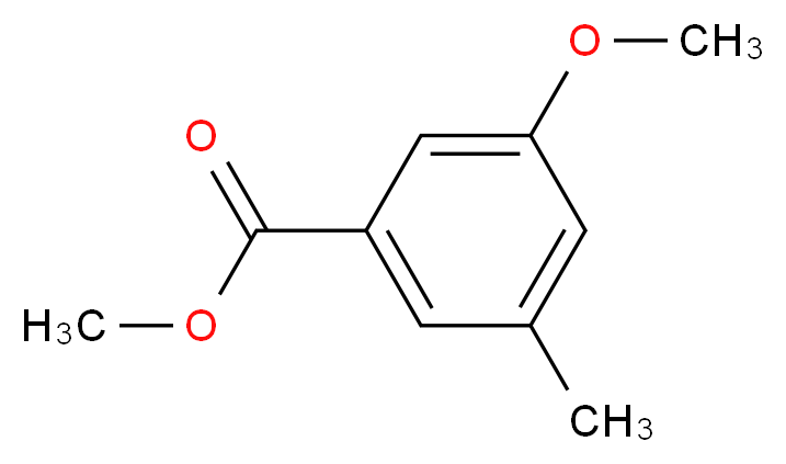 Methyl 3-methoxy-5-methylbenzoate_分子结构_CAS_108593-44-8)