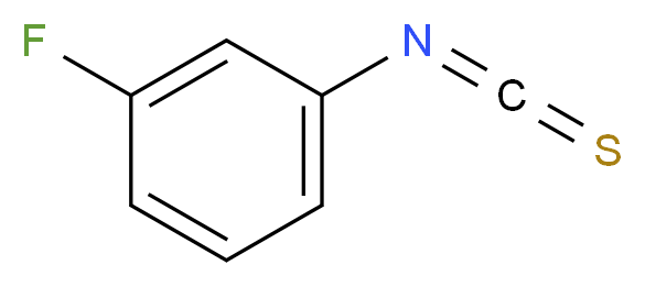 1-fluoro-3-isothiocyanatobenzene_分子结构_CAS_)