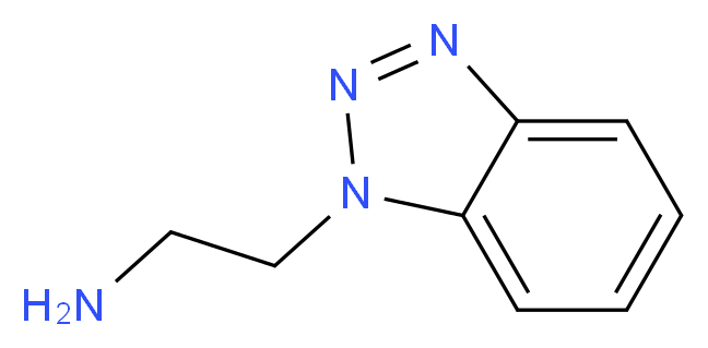 2-(1H-1,2,3-benzotriazol-1-yl)ethan-1-amine_分子结构_CAS_26861-65-4