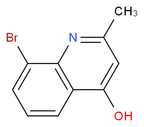 8-BROMO-4-HYDROXY-2-METHYLQUINOLINE_分子结构_CAS_1201-08-7)