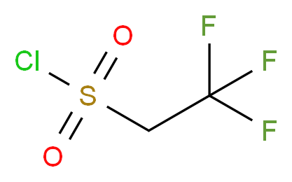 2,2,2-三氟乙基磺酰氯_分子结构_CAS_1648-99-3)