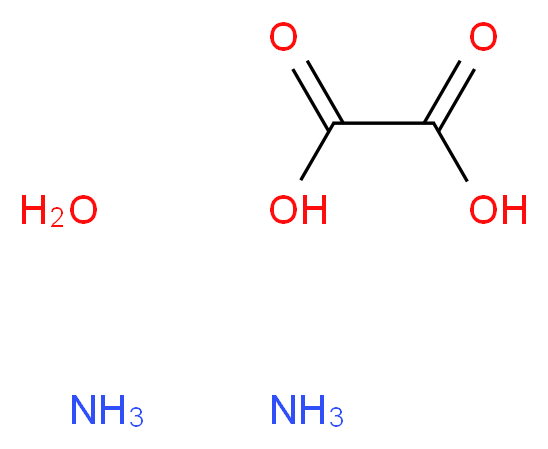 AMMONIUM OXALATE MONOHYDRATE ACS REAGENT GRADE_分子结构_CAS_6009-70-7)