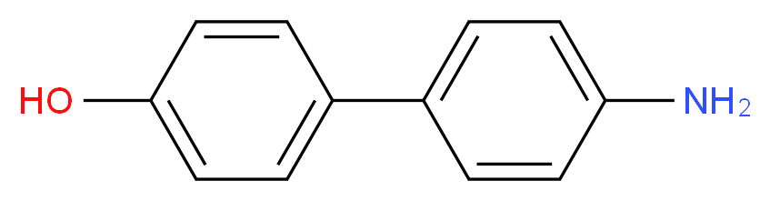 4'-Aminobiphenyl-4-ol_分子结构_CAS_1204-79-1)