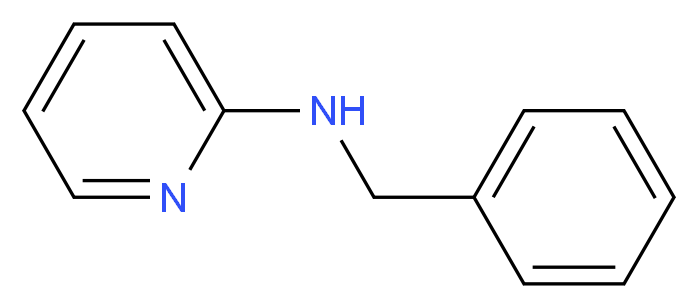 N-benzylpyridin-2-amine_分子结构_CAS_)