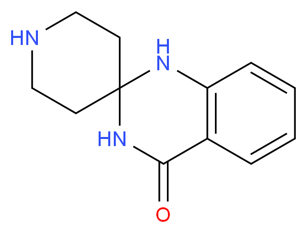 3',4'-dihydro-1'H-spiro[piperidine-4,2'-quinazoline]-4'-one_分子结构_CAS_202826-52-6