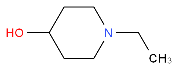 N-Ethyl-4-hydroxypiperidine_分子结构_CAS_3518-83-0)