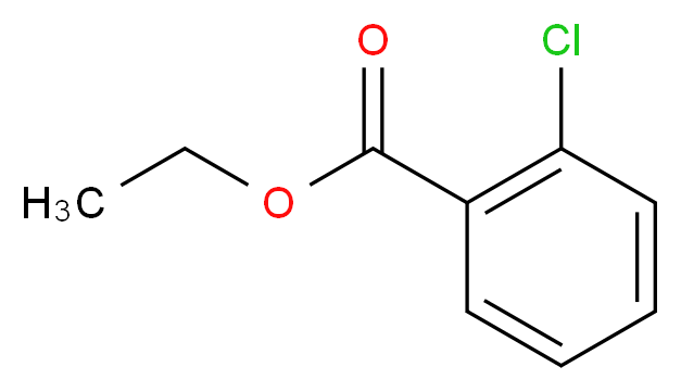 ethyl 2-chlorobenzoate_分子结构_CAS_7335-25-3
