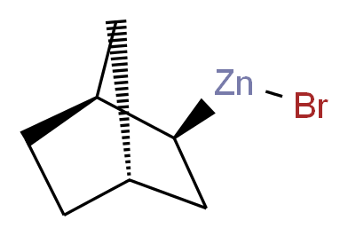 外型-2-降冰片基溴化锌 溶液_分子结构_CAS_342029-20-3)