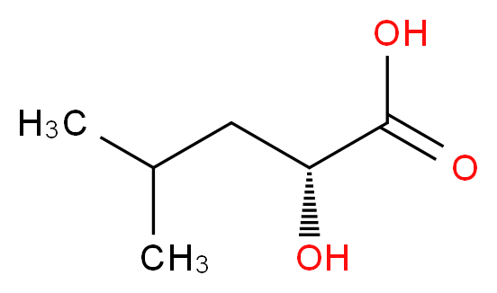 (R)-2-Hydroxy-4-methylpentanoic acid_分子结构_CAS_20312-37-2)