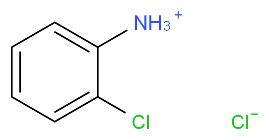 2-氯苯胺 盐酸盐_分子结构_CAS_137-04-2)