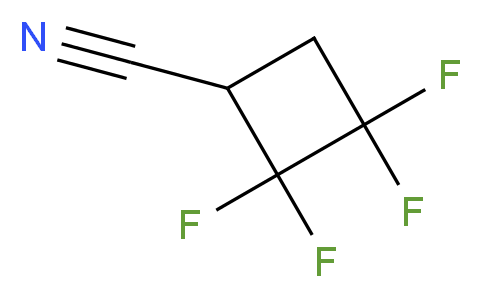 2,2,3,3-Tetrafluorocyclobutanecarbonitrile_分子结构_CAS_356-81-0)