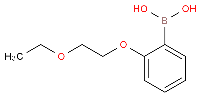 (2-(2-Ethoxyethoxy)phenyl)boronic acid_分子结构_CAS_279262-56-5)