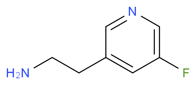 2-(5-fluoropyridin-3-yl)ethan-1-amine_分子结构_CAS_1000537-08-5