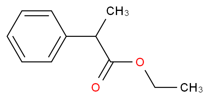 2-Phenylpropionic Acid Ethyl Ester_分子结构_CAS_2510-99-8)