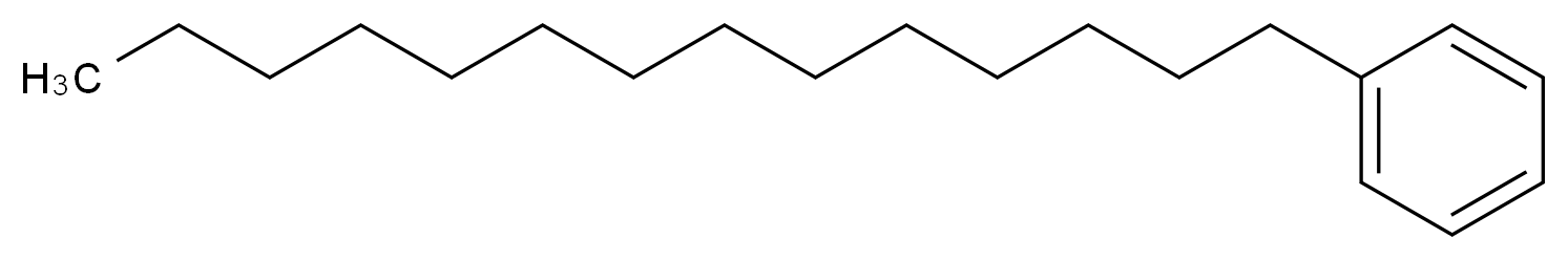 tetradecylbenzene_分子结构_CAS_1459-10-5