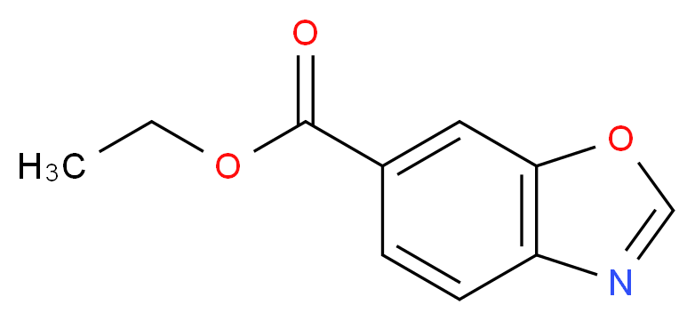 Ethyl benzo[d]oxazole-6-carboxylate_分子结构_CAS_1355171-03-7)