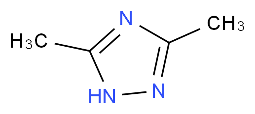 3,5-dimethyl-4H-1,2,4-triazole_分子结构_CAS_7343-34-2