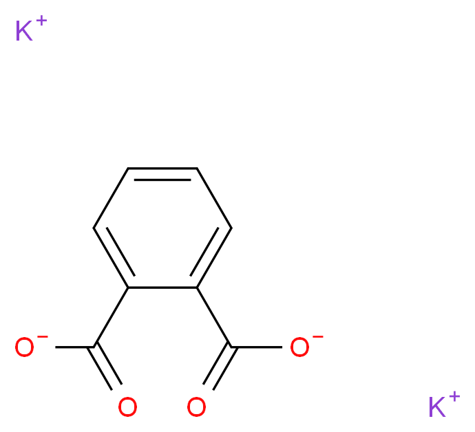 dipotassium benzene-1,2-dicarboxylate_分子结构_CAS_4409-98-7