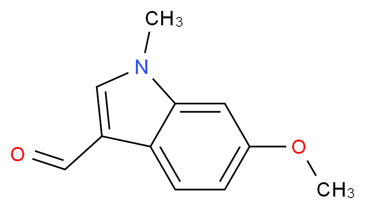 6-Methoxy-1-methyl-1H-indole-3-carbaldehyde_分子结构_CAS_202807-44-1)