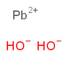 λ<sup>2</sup>-lead(2+) ion dioxidanide_分子结构_CAS_1319-46-6