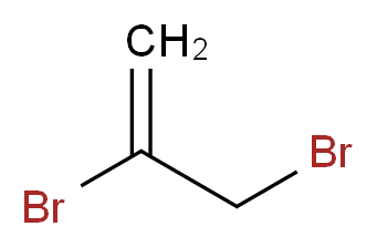 2,3-dibromoprop-1-ene_分子结构_CAS_513-31-5