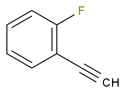 1-乙炔基-2-氟苯_分子结构_CAS_766-49-4)