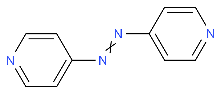 4-[2-(pyridin-4-yl)diazen-1-yl]pyridine_分子结构_CAS_2632-99-7