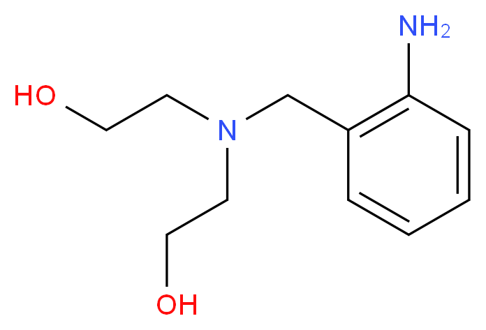 2-[(2-Amino-benzyl)-(2-hydroxy-ethyl)-amino]-ethanol_分子结构_CAS_)