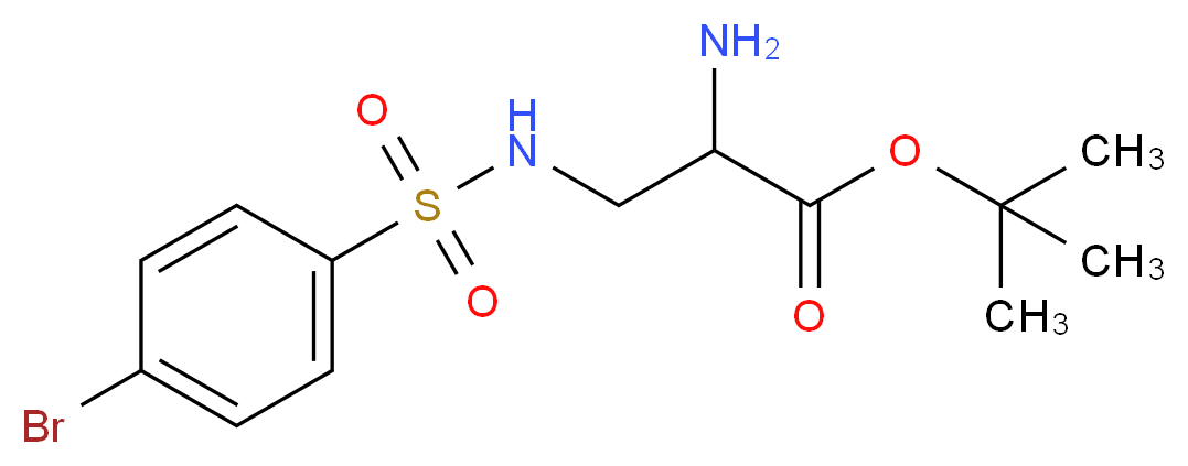 N-(2-BOC-AMINOETHYL)-4-BROMOBENZENESULFONAMIDE_分子结构_CAS_310480-85-4)