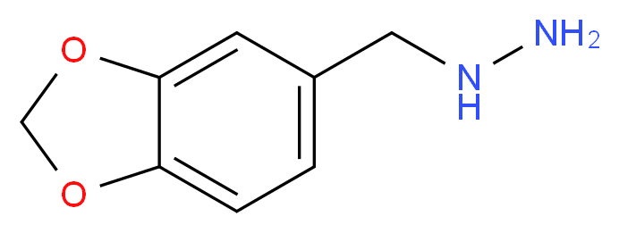 (1,3-benzodioxol-5-ylmethyl)hydrazine_分子结构_CAS_51421-35-3)
