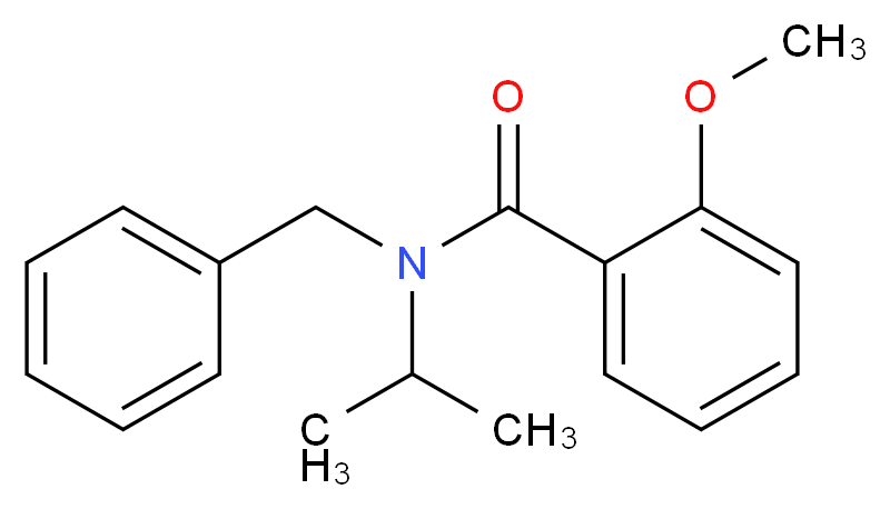 N-Benzyl-N-isopropyl-2-methoxybenzamide_分子结构_CAS_552854-67-8)
