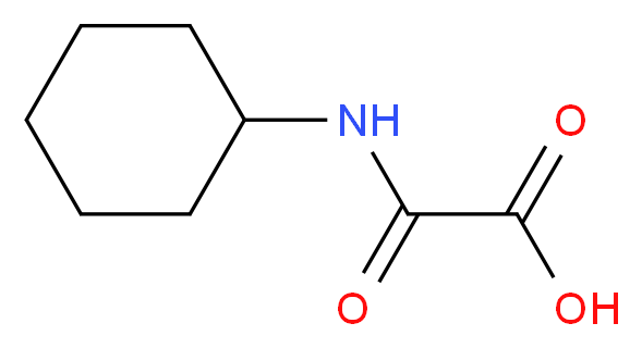 (Cyclohexylamino)(oxo)acetic acid_分子结构_CAS_13144-62-2)