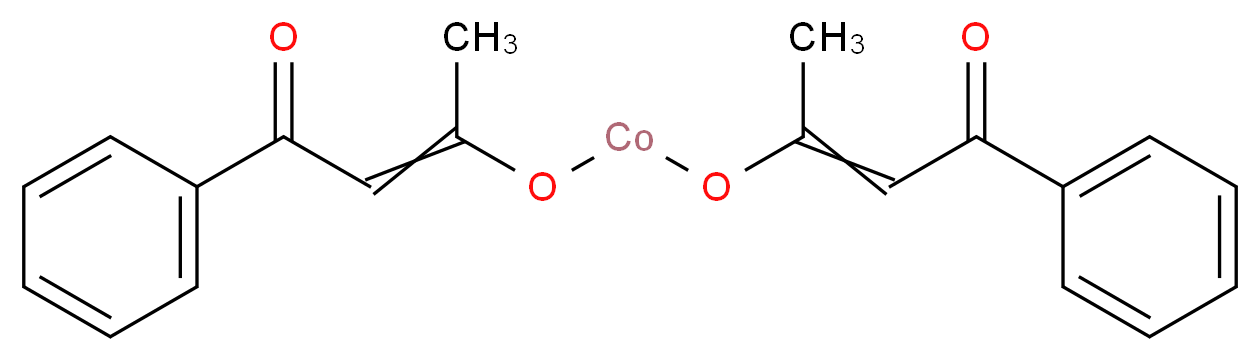 3-({[(4-oxo-4-phenylbut-2-en-2-yl)oxy]cobaltio}oxy)-1-phenylbut-2-en-1-one_分子结构_CAS_14128-95-1