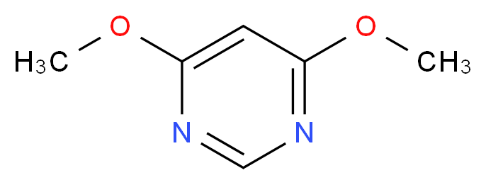 4,6-DiMethoxypyriMidine_分子结构_CAS_5270-94-0)