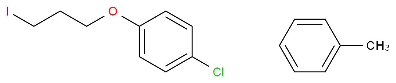 1-(4-Chlorophenoxy)-3-iodopropane, solution in toluene(50%)_分子结构_CAS_306935-89-7)