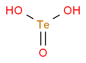 tellurous acid_分子结构_CAS_10049-23-7