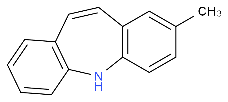 2-Methyl-5H-dibenzazepine_分子结构_CAS_70401-31-9)