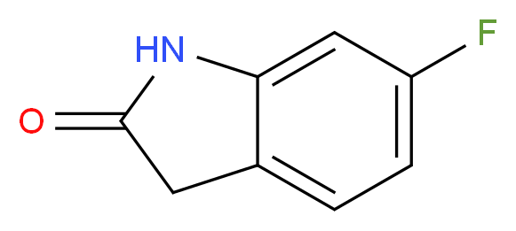 6-Fluoroindolin-2-one_分子结构_CAS_56341-39-0)