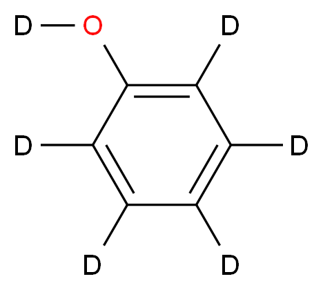 1-[(<sup>2</sup>H)oxy](<sup>2</sup>H<sub>5</sub>)benzene_分子结构_CAS_13127-88-3