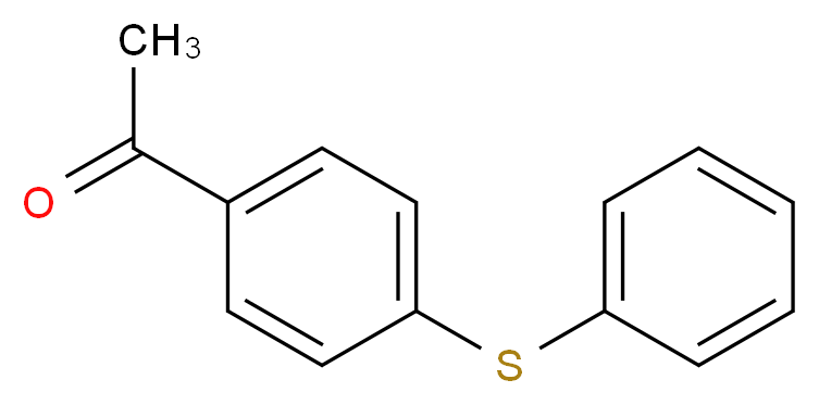 1-[4-(phenylsulfanyl)phenyl]ethan-1-one_分子结构_CAS_10169-55-8