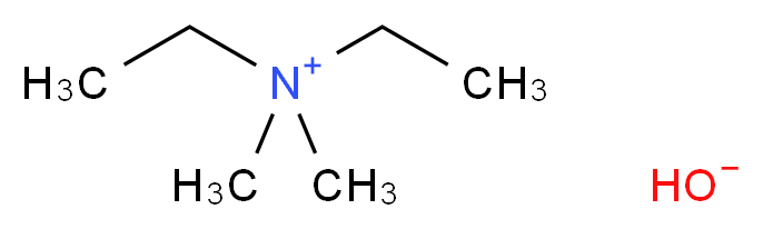 diethyldimethylazanium oxidanide_分子结构_CAS_95500-19-9