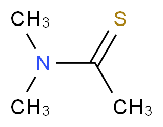 N,N-dimethylethanethioamide_分子结构_CAS_631-67-4