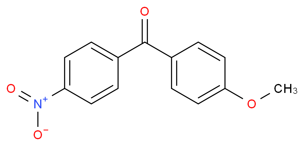 4-Methoxy-4'-nitrobenzophenone_分子结构_CAS_)