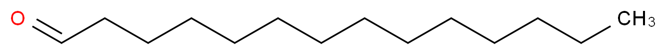 Myristyl aldehyde_分子结构_CAS_124-25-4)