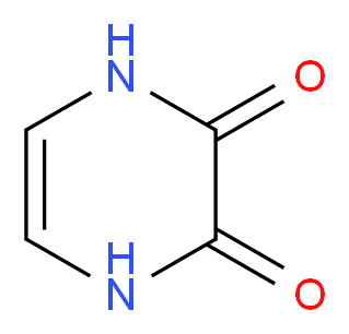 1,4-Dihydropyrazine-2,3-dione_分子结构_CAS_931-18-0)