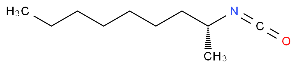 (R)-(-)-2-壬基异氰酸酯_分子结构_CAS_745783-79-3)