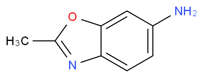 2-methyl-1,3-benzoxazol-6-amine_分子结构_CAS_5676-60-8