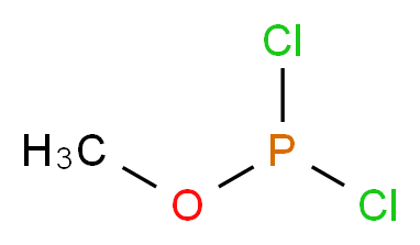 二氯亚磷酸甲酯_分子结构_CAS_3279-26-3)